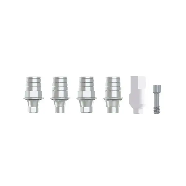 10x T-Base Abutment Titanium CAD/CAM – Implantium Neobiotech AnyOne, Dentium Platform, Made In Israel