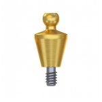 Conical Ball Attachment - Ball Conical Attachment Abutment RP, Collar Height: 3.0 mm, Diametr: Ø 3.8 mm